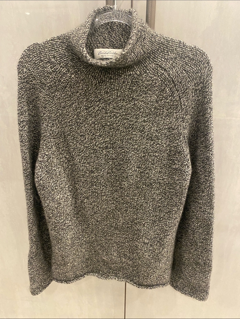 Brooks Brothers Cashmere black/grey Sweater